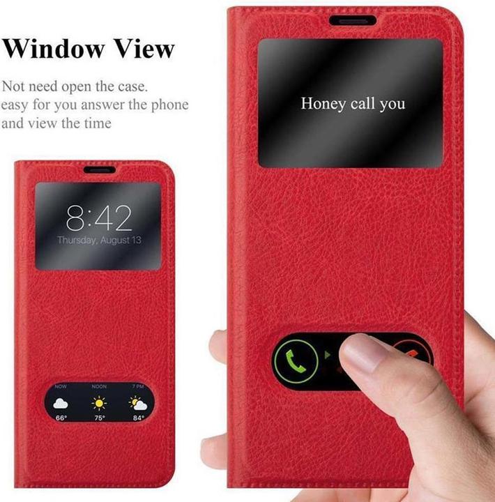 Produktbild Cadorabo Book mit View Doppelfenster Cover (Samsung Galaxy S9+)
