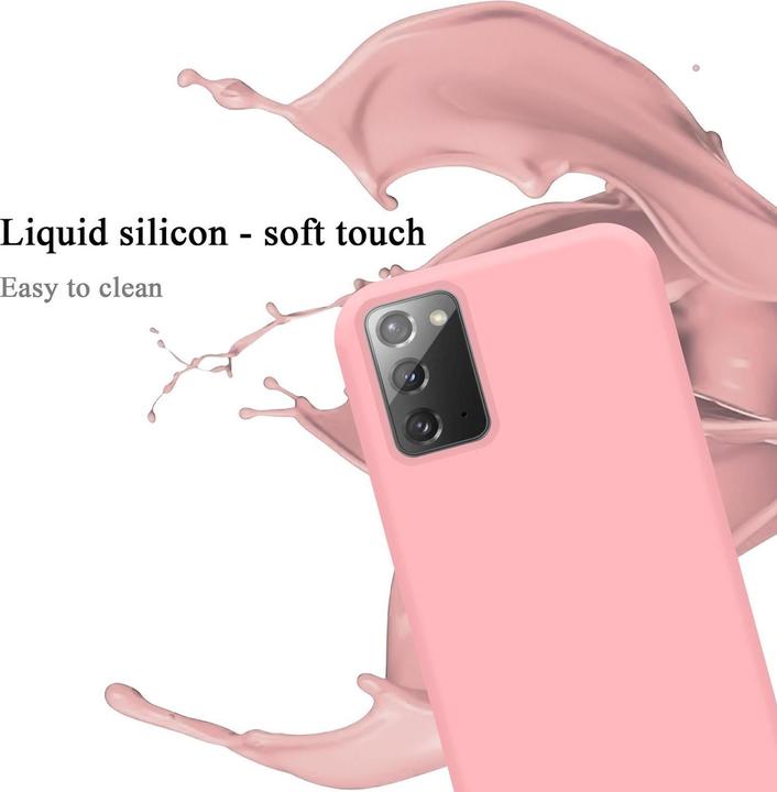 Immagine prodotto Cadorabo Copertura della cassa del silicone liquido TPU (Samsung Galaxy Note 20)