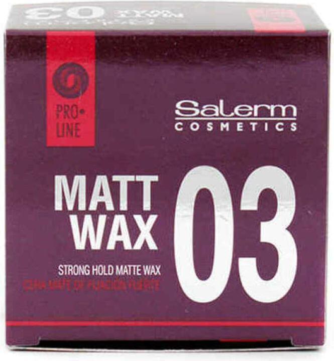 Immagine prodotto Salerm MATT WAX cera opaca a tenuta forte 50 gr (Cera per capelli, 50 ml)