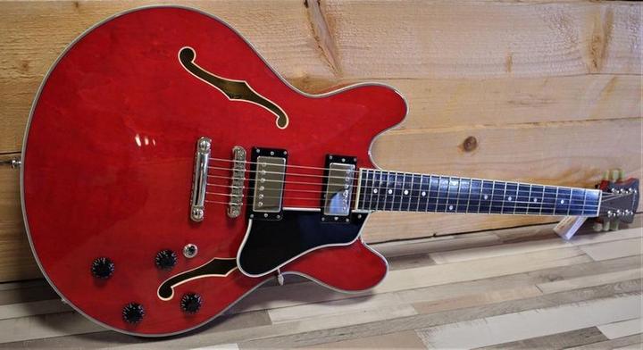 Image du produit Eastman Guitars Eastman T386 Rouge (Guitare électrique, Bois d'érable, Polyuréthane)