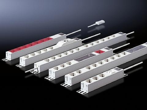 Actual product image Rittal Power strip 9 Schuko plug (9 x, CEE 7/3, 2 m)