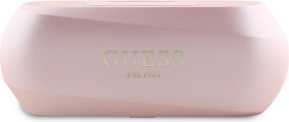 Image du produit Guess Casque sans fil Elongated Metallic ENC TWS Bluetooth Headset - Rose (ANC, 26 h, Sans fil)