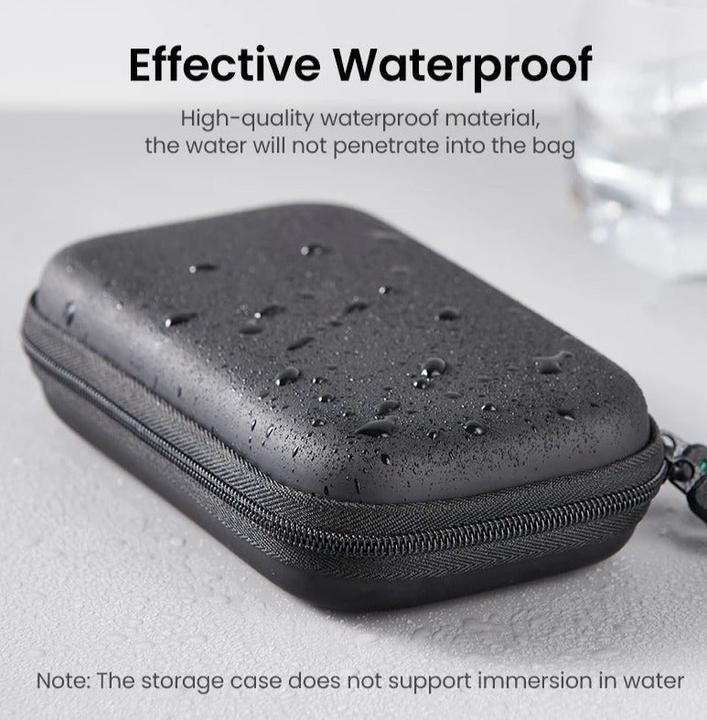 Actual product image Only-Bags.Store Hard drive enclosure for 2.5 inch external hard drive Portable HDD SSD Box for Power Bank Storage