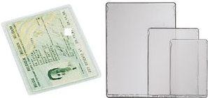 Actual product image Leitz ID card cover, A6, 105 x 148 mm, PVC, 0.20 mm open at top, soft foil, for passport (old) (A6, 1 x)
