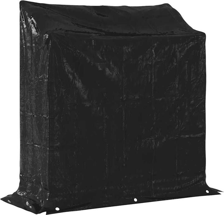 Immagine prodotto VidaXL Rastrelliera per legna da ardere con copertura antipioggia 100,5x40,5x110,5 cm Rastrelliera per