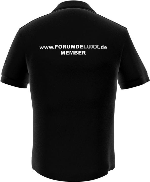 Produktbild GamersWear Hardwareluxx Polo Black (XL) (XL)