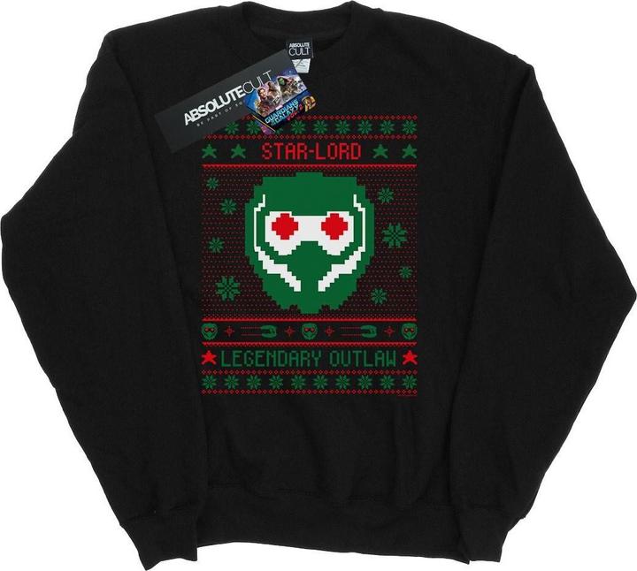 Immagine prodotto Guardians Of The Galaxy Vol. 2 Star Lord Fair Isle Felpa Uomo (M)