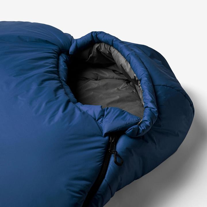 Produktbild Simond Mumienschlafsack koppelbar kompakt Trekking - MT500 15 °C Kunstfaser (44 cm)