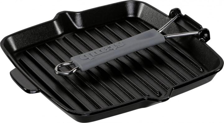 Immagine prodotto Staub Padella per la griglia (24 cm, Padella grill, Ghisa)