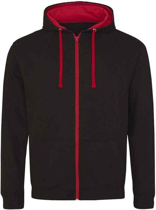 Actual product image Awdis Mens Varsity Full Zip Hoodie (XL)
