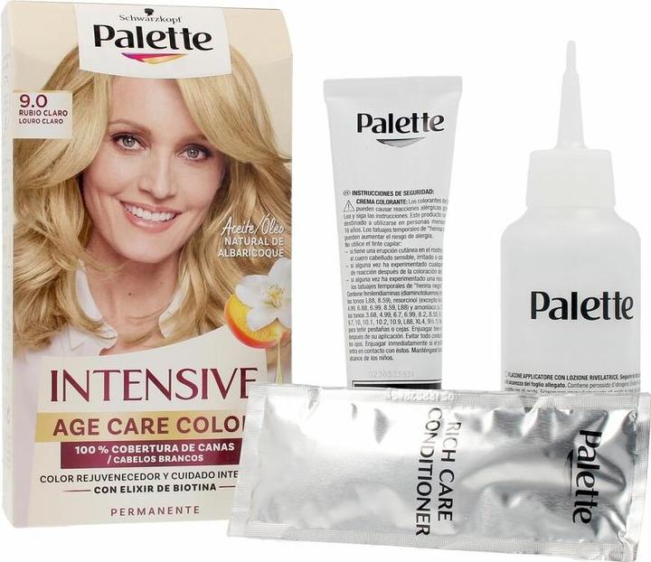 Immagine prodotto Schwarzkopf INTENSIVE colour rejuvenecedor permanente #9.0-rubio claro 1 u (9.0-rubio claro 1 u)