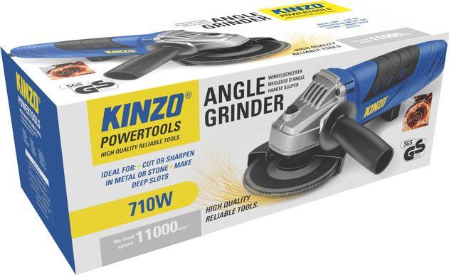 Immagine prodotto Kinzo Smerigliatrice angolare 230V/ 710W (115 mm)