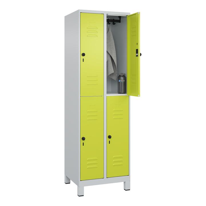 Immagine prodotto C+P Armadio doppio Classic Plus, larghezza scomparto 30 cm, con piedini