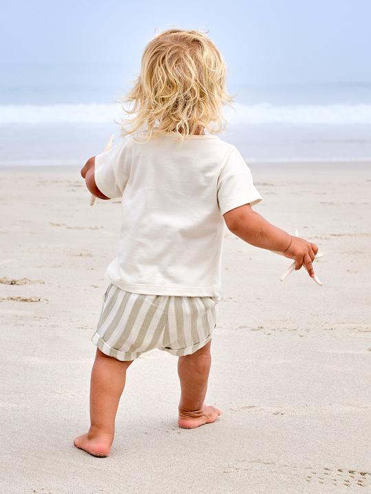 Produktbild Vertbaudet Baby-Set: T-Shirt & Shorts mit Streifenmuster (104)