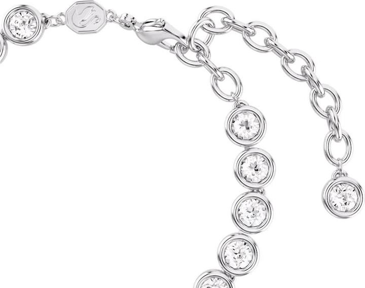 Actual product image Swarovski Imber Tennis Bracelet Round Cut White (20 cm, Swarovski Metal)