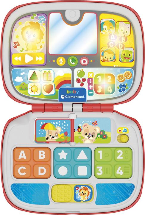 Actual product image Clementoni Baby laptop Amici animali IT (Italian)