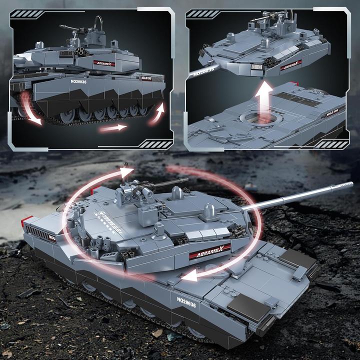Immagine prodotto Mould King ABRAMS-X Panzer
