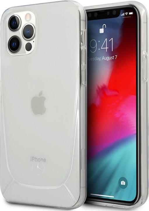 Produktbild Mercedes MEHCP12MARCT iPhone 12/12 Pro 6.1-inch clear hard case with transparent line (Apple iPhone 12 Pro)