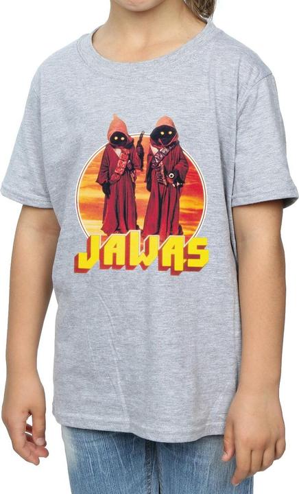 Actual product image Star Wars Girls A New Hope Jawas Cotton T-Shirt (128)