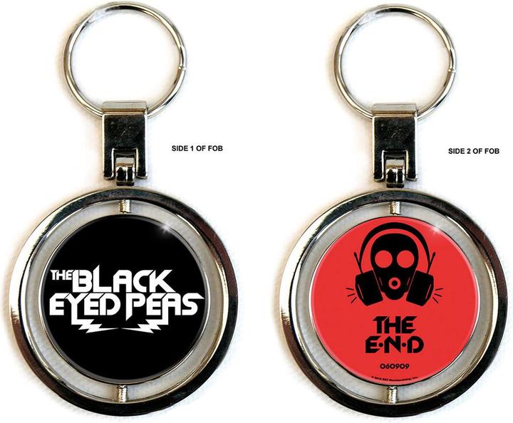 Produktbild Rock Off Black Eyed Peas Metall Schlüsselanhänger Logo