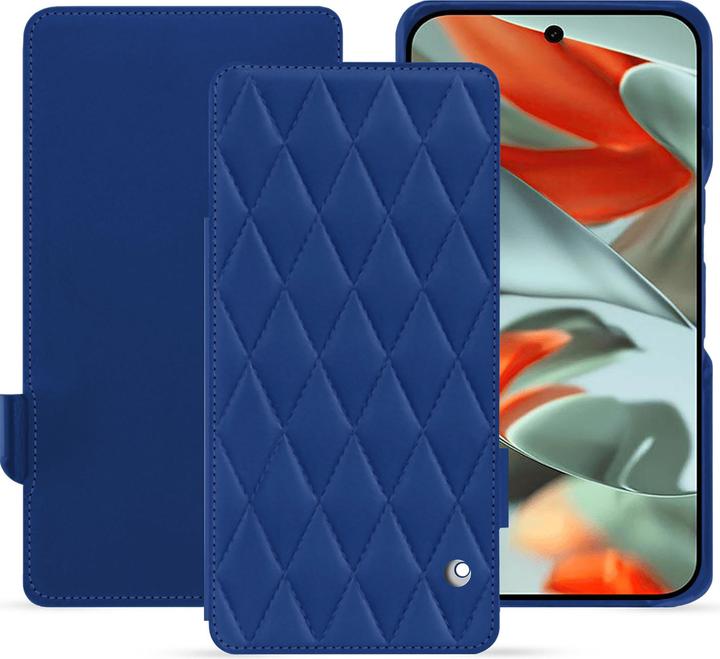 Bleu océan - Couture ( Nappa - Pantone #15458a)