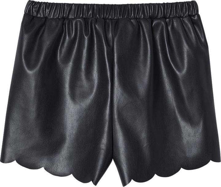 Produktbild Vertbaudet Mädchen Shorts aus Leder-Imitat mit Dehnbund (92)