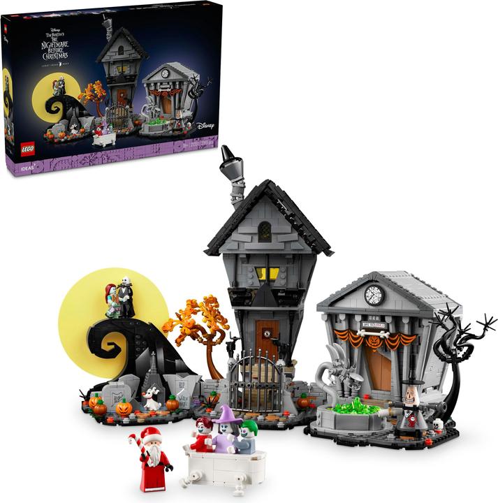 Actual product image LEGO Nightmare Before Christmas (21351, LEGO Ideas, LEGO Rare Sets)
