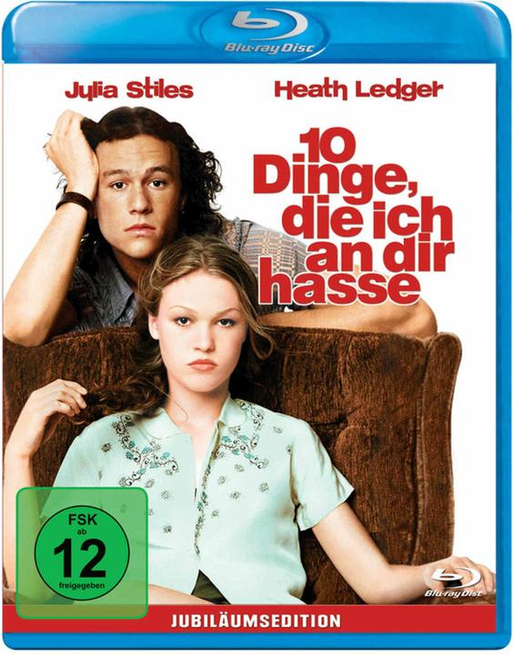 Actual product image 10 Things I Hate About You Anniversary Edition (Blu-ray, 1999, English, German)
