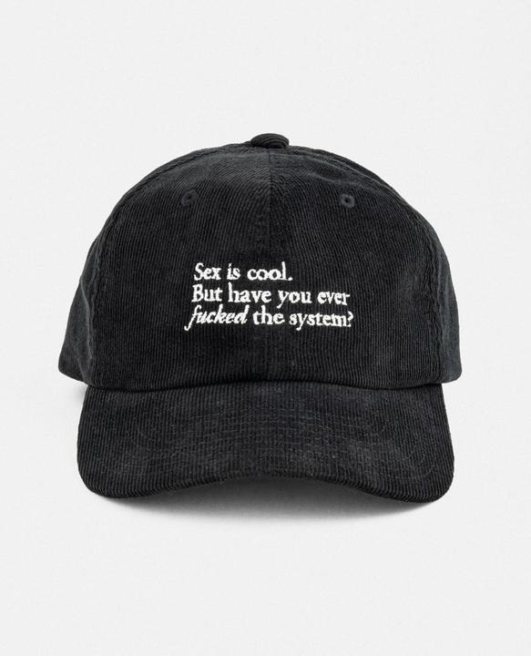 Immagine prodotto Plakativ «F the System» Corduroy Cap Black