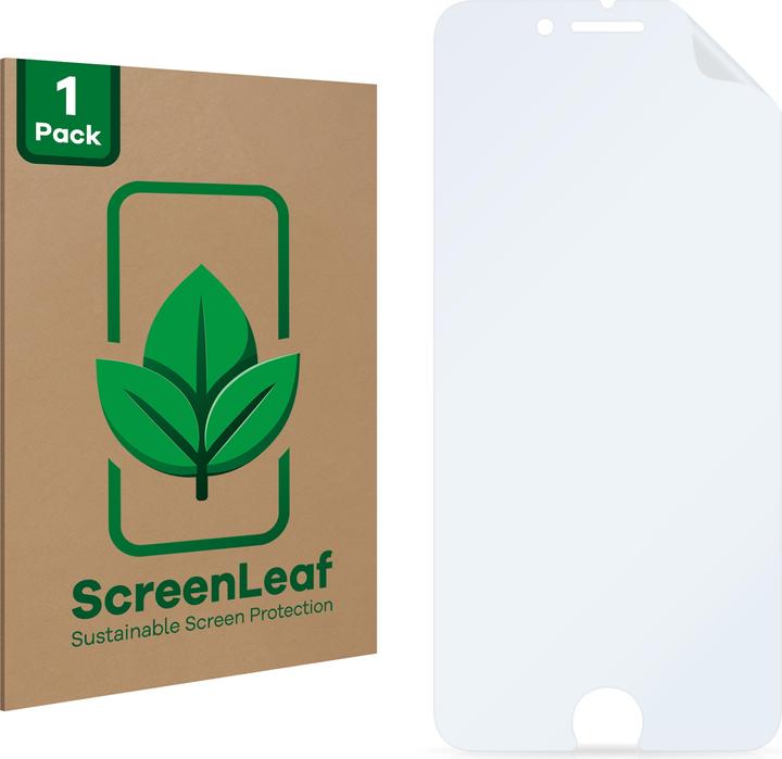 Productafbeelding ScreenLeaf Beschermfolie duurzame screenprotector screenprotector folie helder transparant (1 Stuk, Apple iPhone 8)