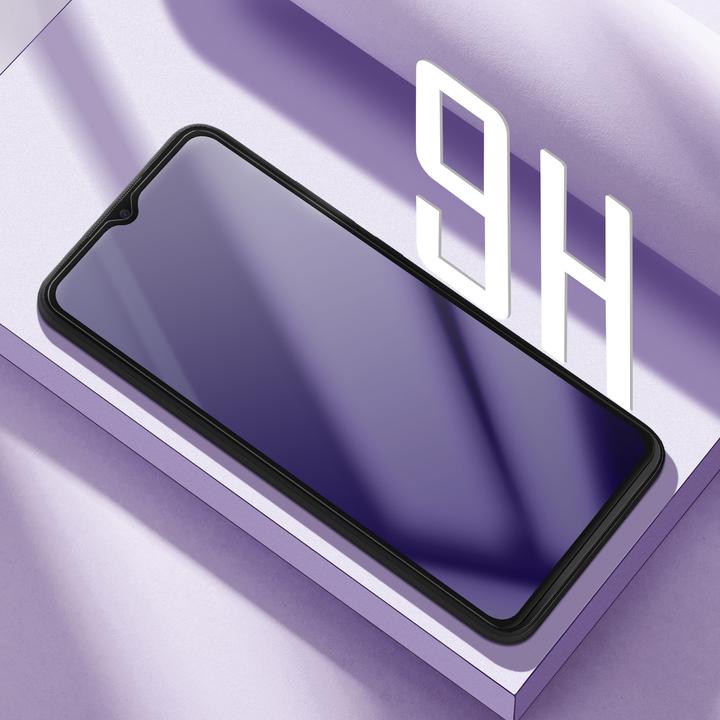 Actual product image Avizar BlueGuard glass display protection with blue light filter (1 Piece, Xiaomi Redmi 9A)