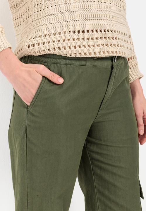 Actual product image Camel Active Loose fit cargo made from a cotton-linen blend (W32/L30)
