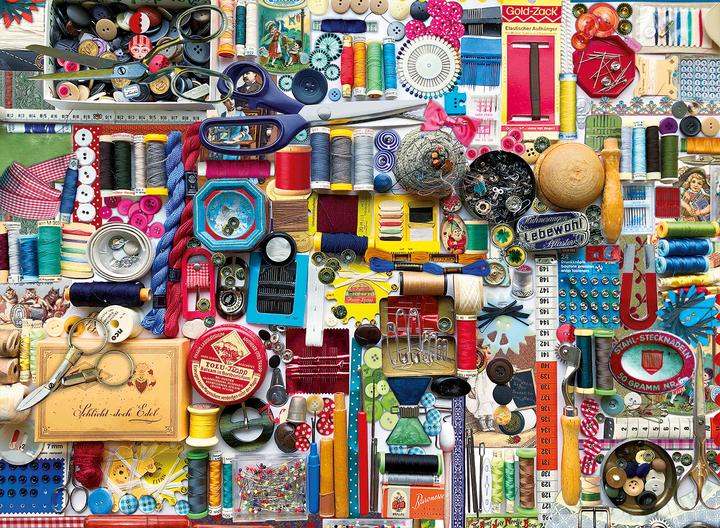 Actual product image Bluebird Puzzle 6000 pieces Sewing Kit (6000 pieces)