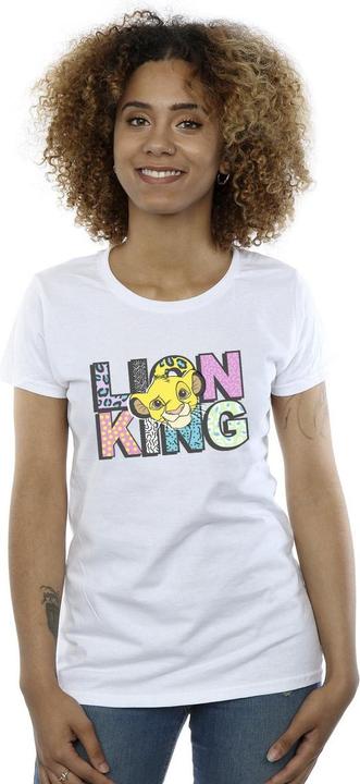 Immagine prodotto Disney The Lion King Pattern Logo Maglietta Donna (M)