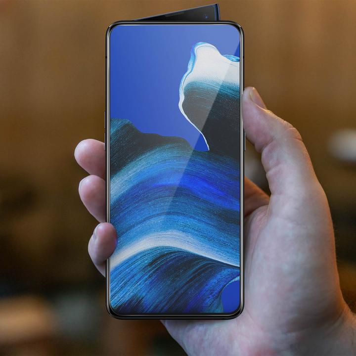 Actual product image Avizar Crystal clear film, glass screen protector (1 Piece, Oppo Reno 2)