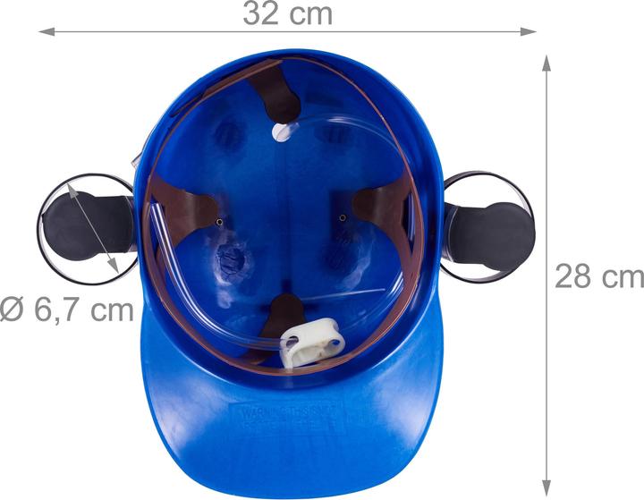 Image du produit Relaxdays Casque à Boisson Pour Faire la Fête