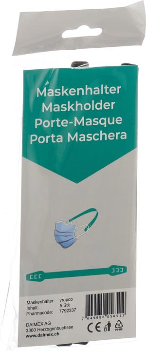 Produktbild Vrapco Maskenhalter-5 Stück (5 x)