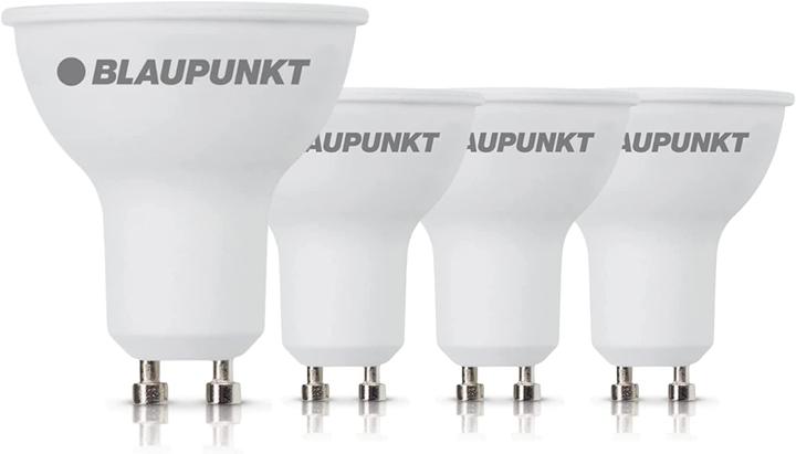 Blaupunkt LED GU10 Glühbirne - Strahler - Reflektor - 5W - Warmweiss 2700K - Led Lampen - 4-er Pack (GU10, 5 W, 475 lm, 4 x, F)