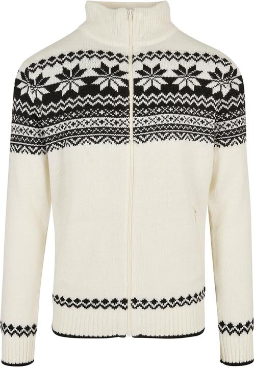 Produktbild Brandit Norwegian Strickjacke Grösse 3XL Farbe Weiss (3XL)