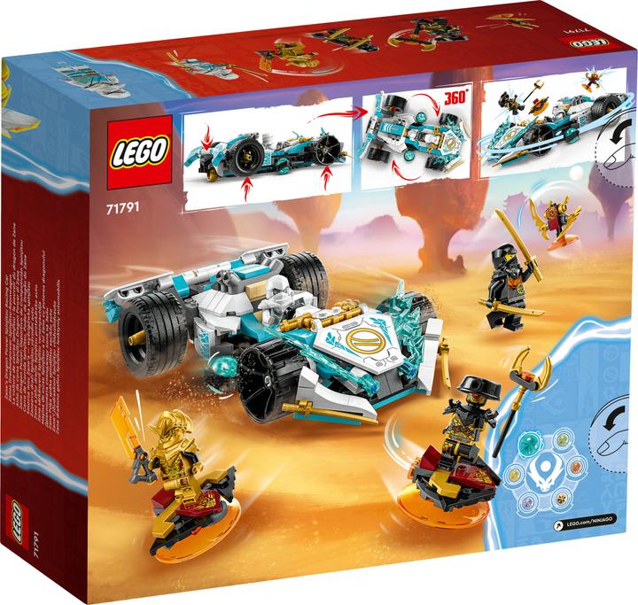 Image du produit LEGO La voiture de course Spinjitzu de Zane Dragonpower (71791, LEGO Ninjago)