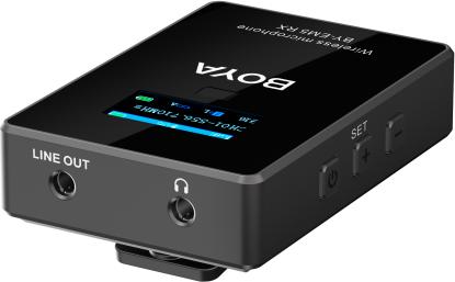 Actual product image Boya BY-EM5-K1 - UHF-Kit 1x Transmitter / 1x Receiver (BY-EM5-K1)