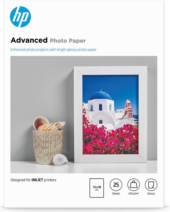 Immagine prodotto HP Q8696a (250 g/m², 13 x 18 cm, 25 x)