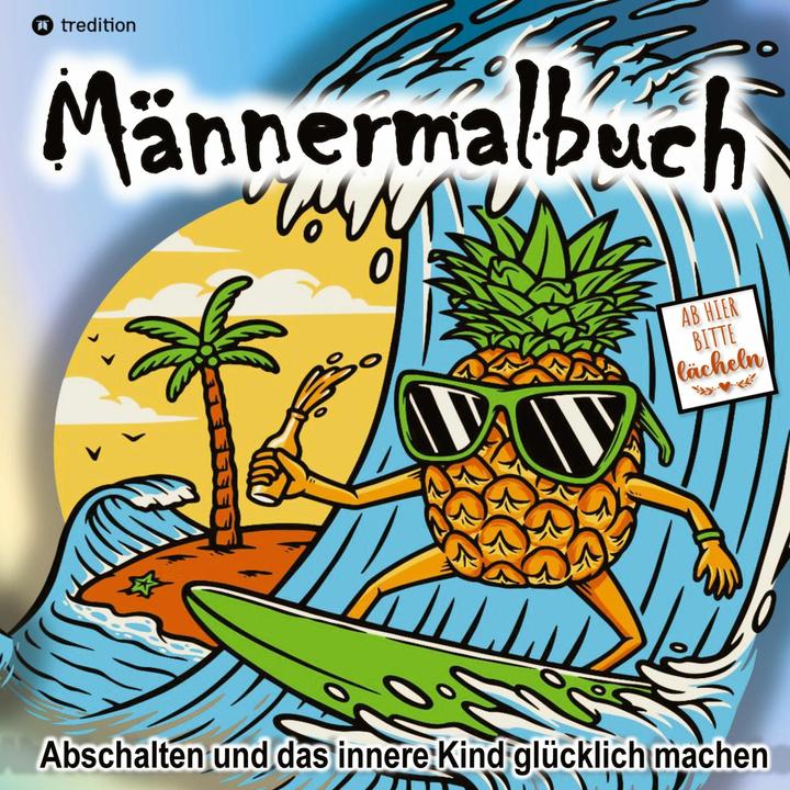 Produktbild Malbuch fr Mnner Humorvolle Entspannung - Lustiges Geschenkbuch fr Mnner