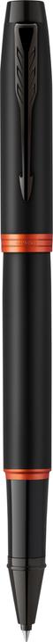 Parker Pen Rollerball IM Vibrant Rings F (Schwarz / Orange, 1 x)
