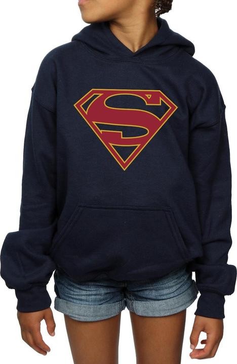 Image du produit - Sweat à capuche SUPERGIRL LOGO - Fille (152, 158)