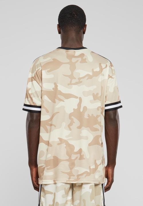 Actual product image Urban Classics Oversized Mesh AOP Tee - 142647 (XXL)