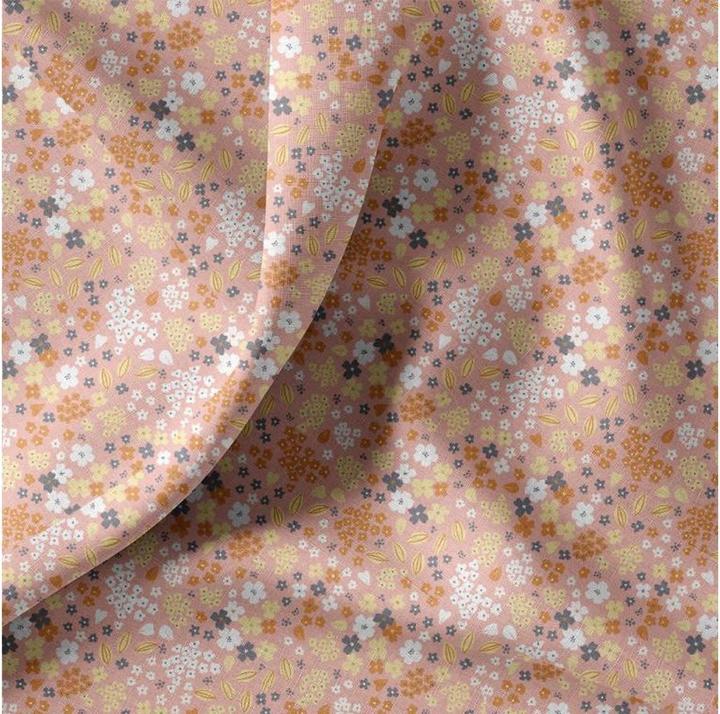 Actual product image Domotex Fabric Doaby pink / camel