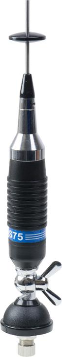 Actual product image PNI CB antenna S75 with butterfly, bracket, cable and PL connector