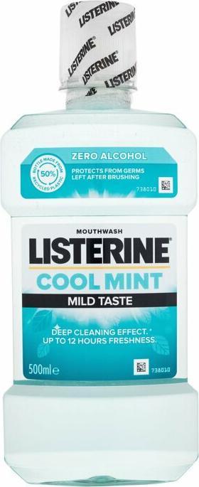 Produktbild Listerine Cool Mint Mild Taste Mouthwash (500 ml, Mundwasser)