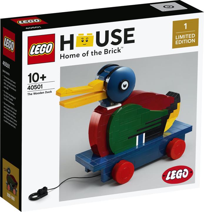 Produktbild LEGO Promotional Exklusiv Wooden Duck Holzente (40501)